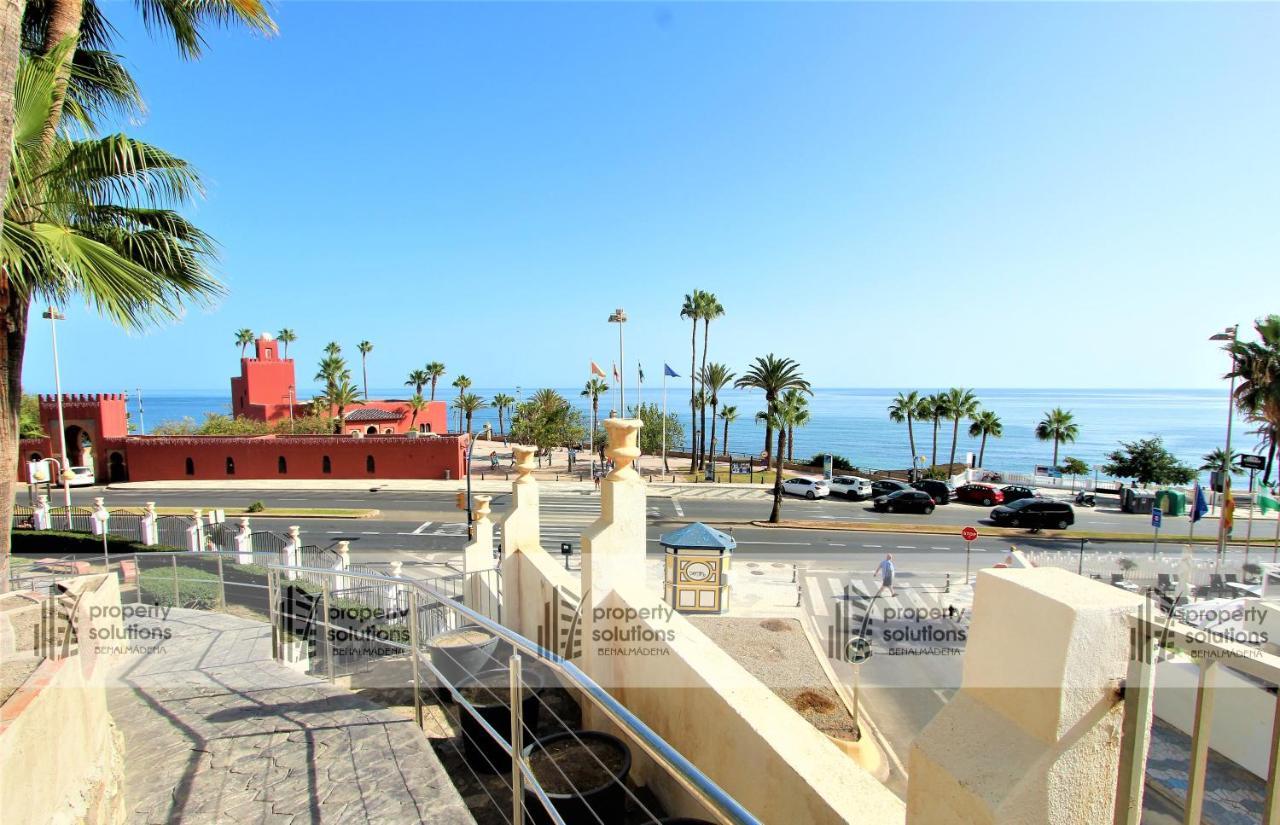 Apartamento 812 Benalbeach. 1ºlinea De Playa. Vistas A La Piscina Y La Montana. *